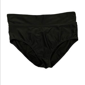 Old Navy Black High Rise Bikini Bottom XXL